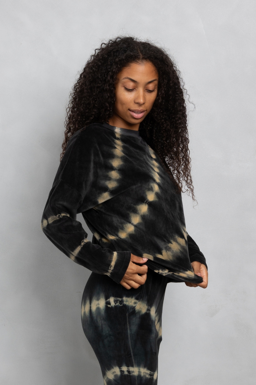 Batik Sweater Night Sand