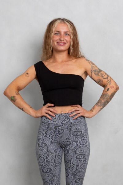 One-Shoulder Top Wanda Schwarz