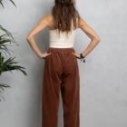 Nachhaltige Cordhose in Braun aus 100% Baumwolle