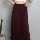 Rock Fraya aus Organic Cotton in der Farbe braun
